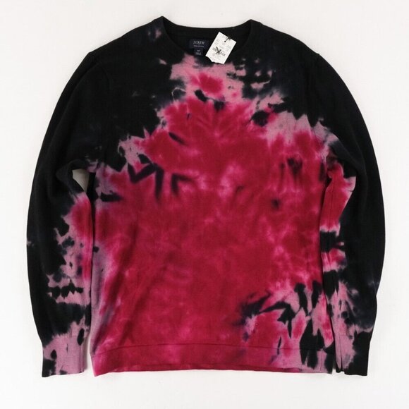 J. Crew Other - NWT J. Crew Factory Men's Cotton Crew Neck Sweater-Tee Pullover Tie Dye Size M